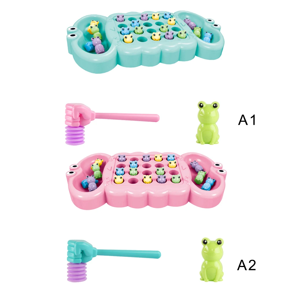 Electric Baby Music Toy Kids Play Hammer Catch Frog Greedy Beans Toy Parent-child Interactive Game Toys Children Early Education