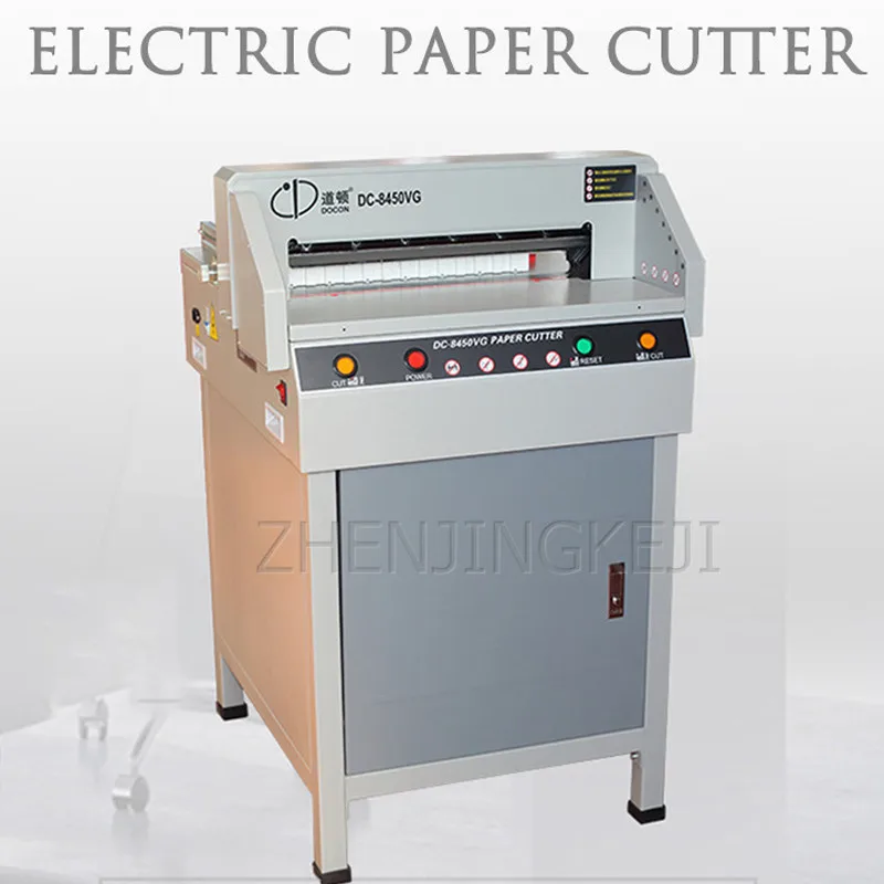 

Electric Paper Cutter Biding Document File Books Book Thick Layer High Power Cut Paper Machine Cut Paper Knife Sharp Durable