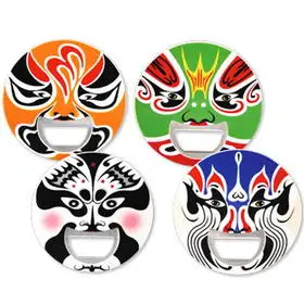 

Peking Opera Bottle Stopper Chinese Style Opener(Randow Colors)