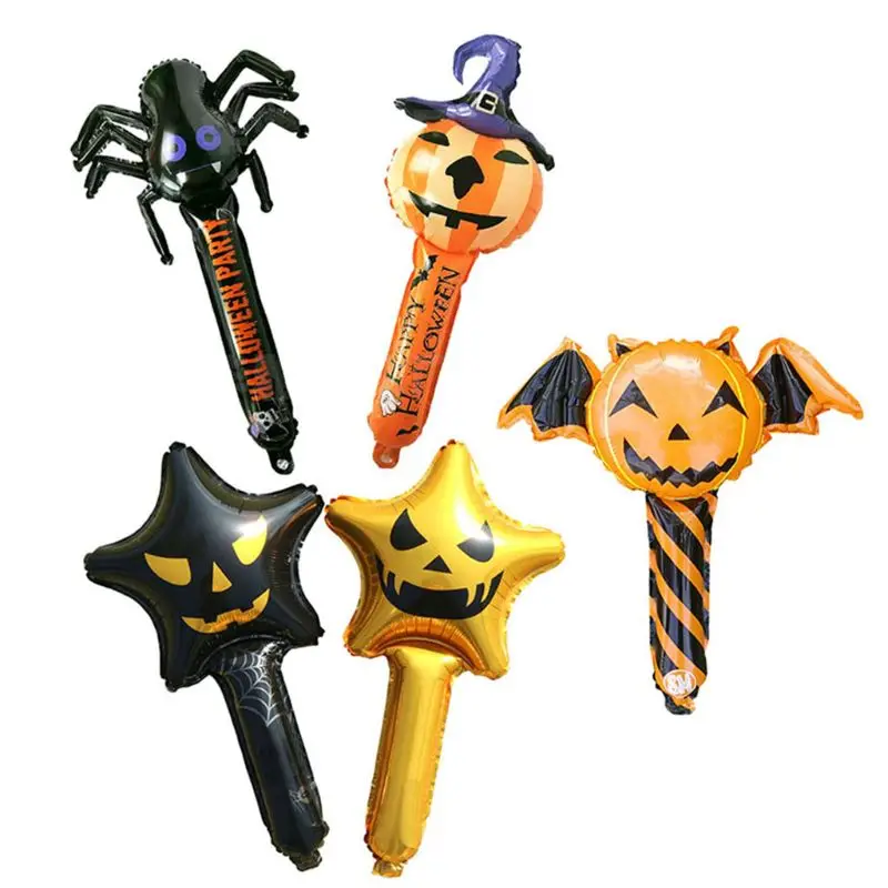 

5pcs Halloween Hand Holding Balloon for Halloween Home Bar Party Decoration supplies photo supplies