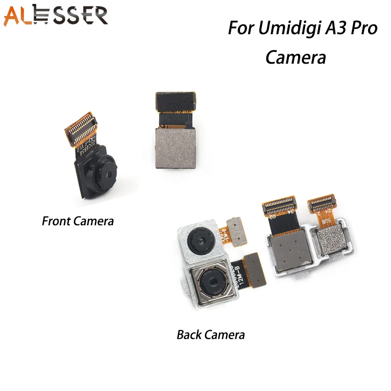Alesser для UMI Umidigi A3 Pro Новая задняя камера гибкий кабель камеры модули для Umidigi A3 Pro фронтальная камера запасные части