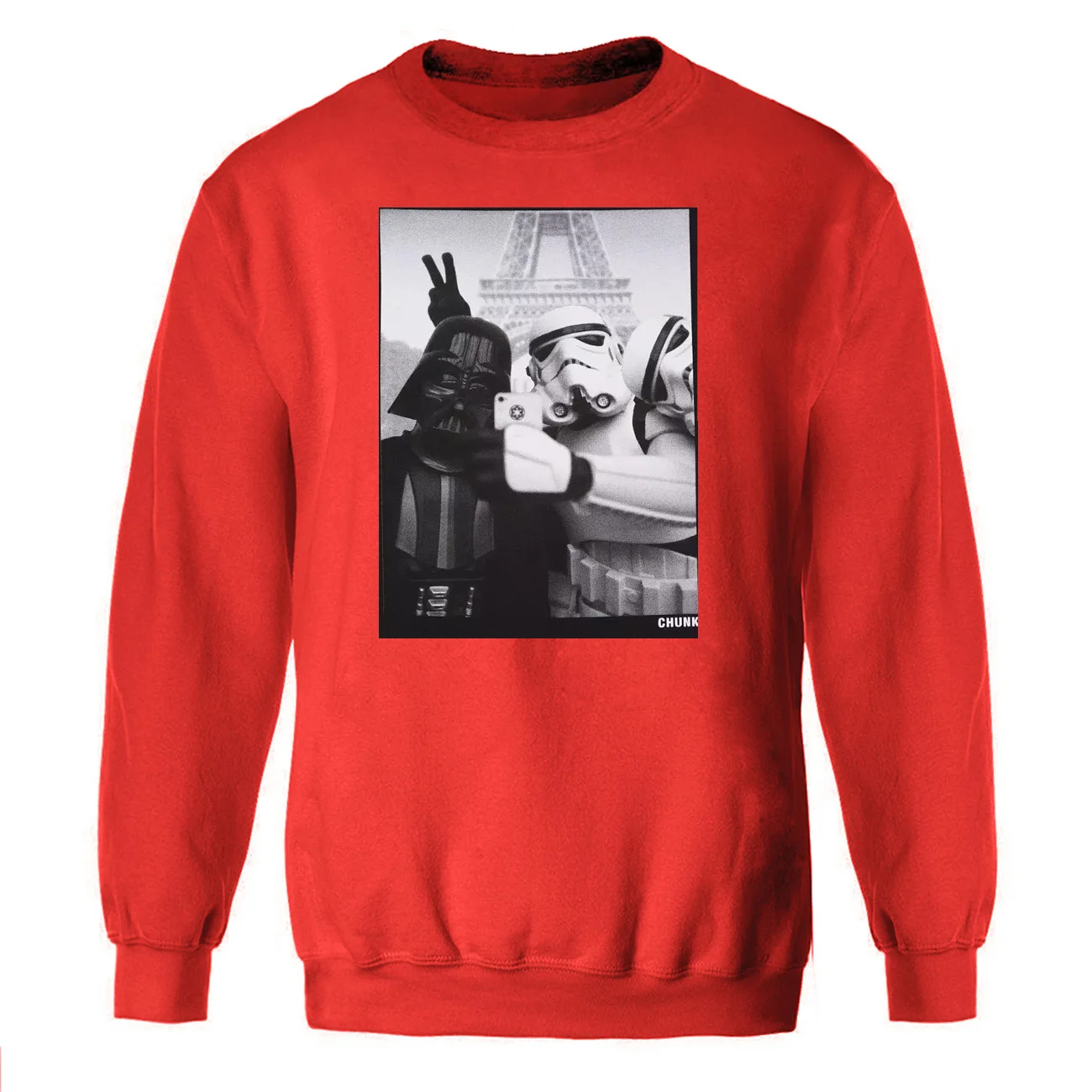 Звездные войны толстовка мужская Дарт Вейдер Crewneck Толстовки селфи Штурмовик толстовки хип хоп Уличная одежда Starwars спортивная одежда - Цвет: red 6