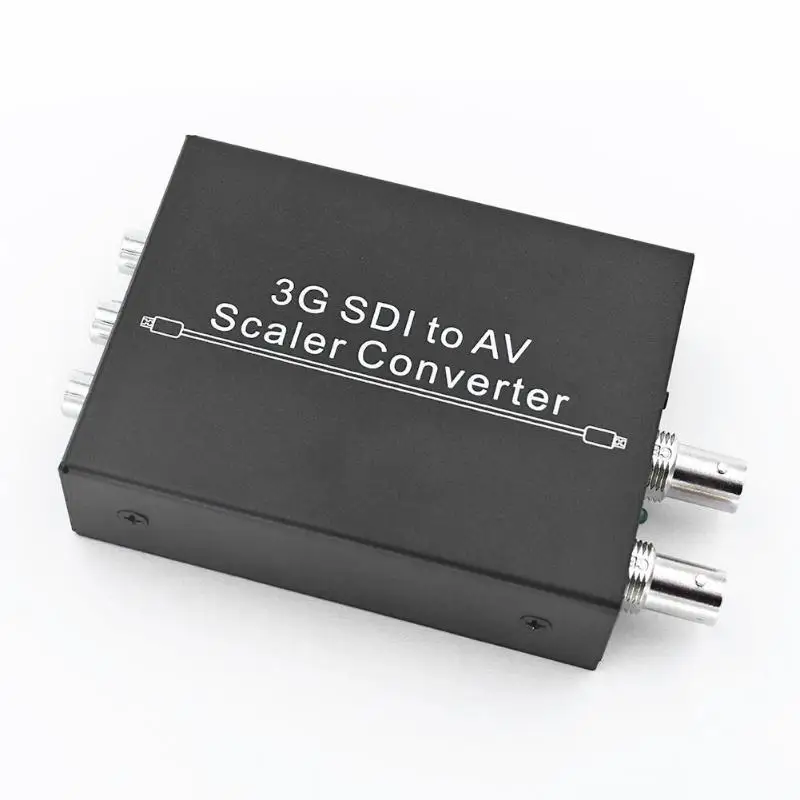  ABHU-3G Sd E Isd Hd a Video Composito Rca + L/R Stereo Analogico Audio Converter Scaler