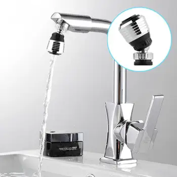 

360 Rotate Swivel Faucet Nozzle Torneira Water Filter Adapter Water faucet nozzle filter adapter Tap Aerator Diffuser Kitchen