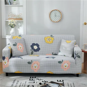 

Elastic Sofa Cover for Living Room Protected Sofa Cartoon Flower Non-slip Stretch Couch Slipcover Funda De Sofa Adjustable