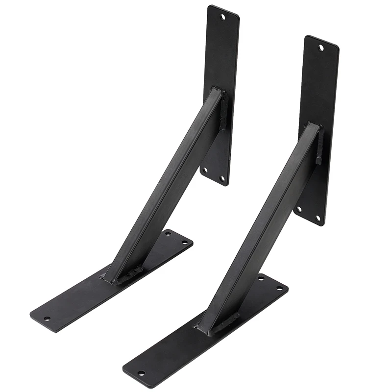 

Wall Mounted Shelf Bracket Heavy Duty Scaffold Board Floating Bracket Industrial Iron Support Table