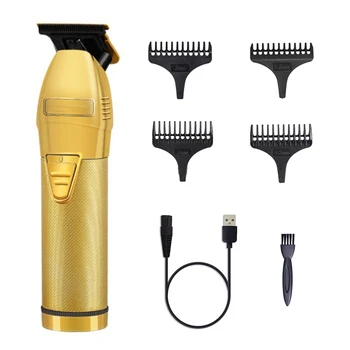 

New Electric Hair Trimmer Professional Hair Clipper USB Electric Shaver Men Cordless Carving Haircut Machine