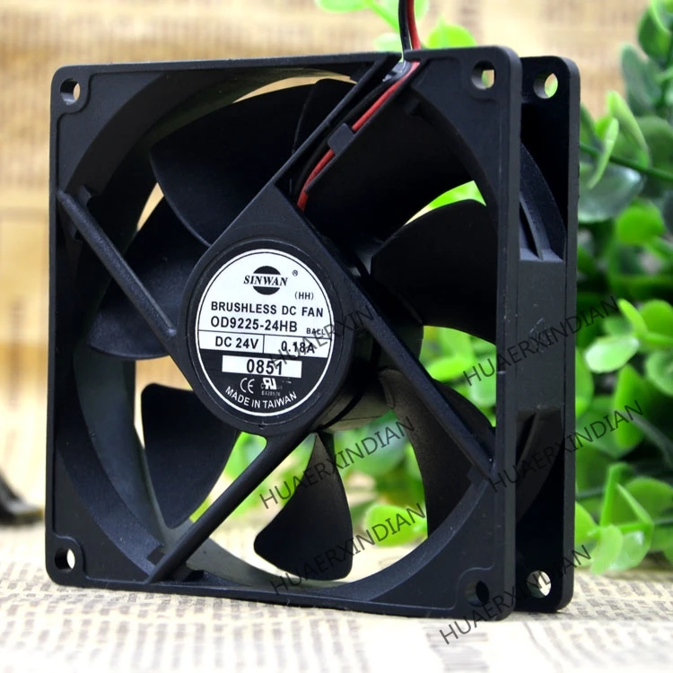 

Original NEW OD9225-24HB 9CM 9225 24V 0.18A Motor protection cooling Fan