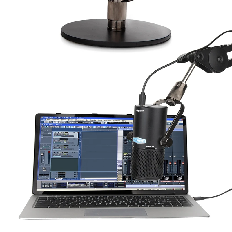 Alctron CU28 USB Condenser Microphone Hanging or