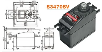 

S3470SV High Pressure Digital Servo Bilobed