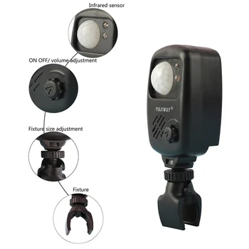 

Fishing Infrared Sensor Alarm Sound Alarm Wireless Motion Detector Bite Alarms Carp Fishing Alert For Fishing Camping Hunting