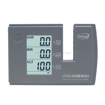 

LS101 Solar Film Transmission Meter Ultraviolet Infrared Rejection Rate VLT Test D20 19 dropship