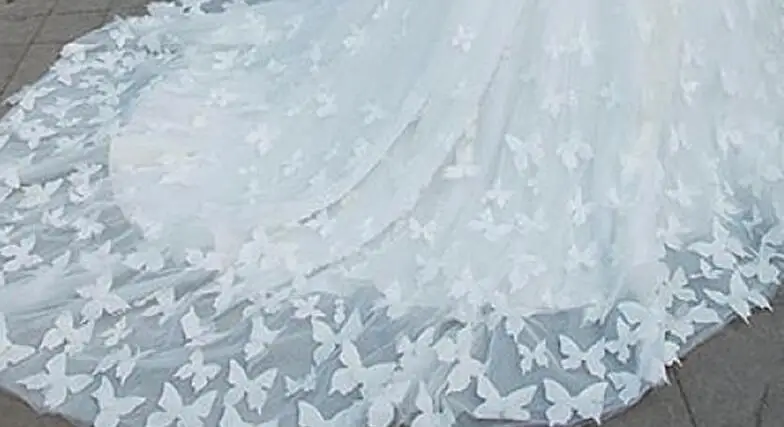 

butterflies - 50 smaller and 50 biggest,30 cm fabric