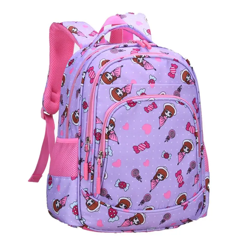 Милые школьные рюкзаки с принтом для девочек, детский начальный школьный рюкзак, сумка для книг