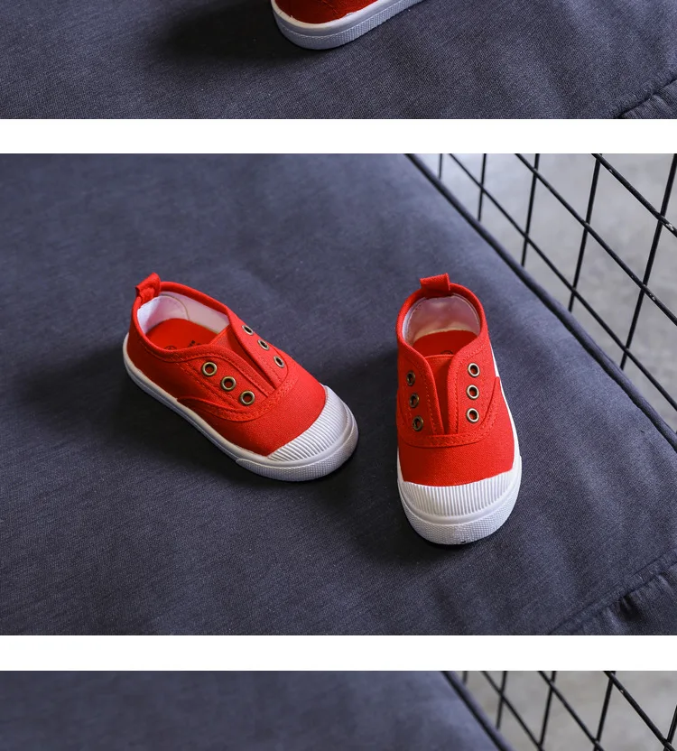 2020 Candy Color Kids Shoes For Girl Children Canvas Shoes White Sneakers Comfortable Boys Flat School Shoes best leather shoes