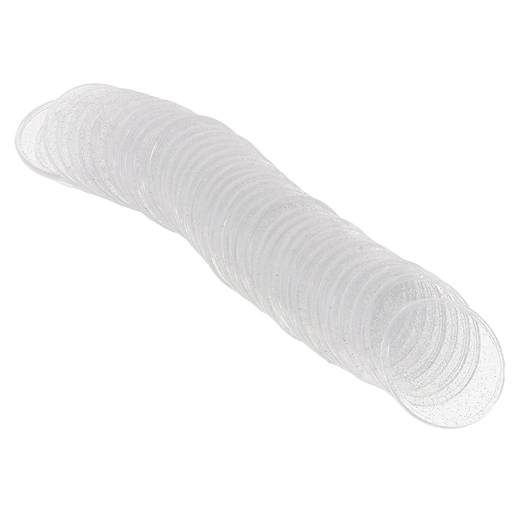 40 Pieces Plastic Count Bingo Chips Markers for Bingo Game Cards