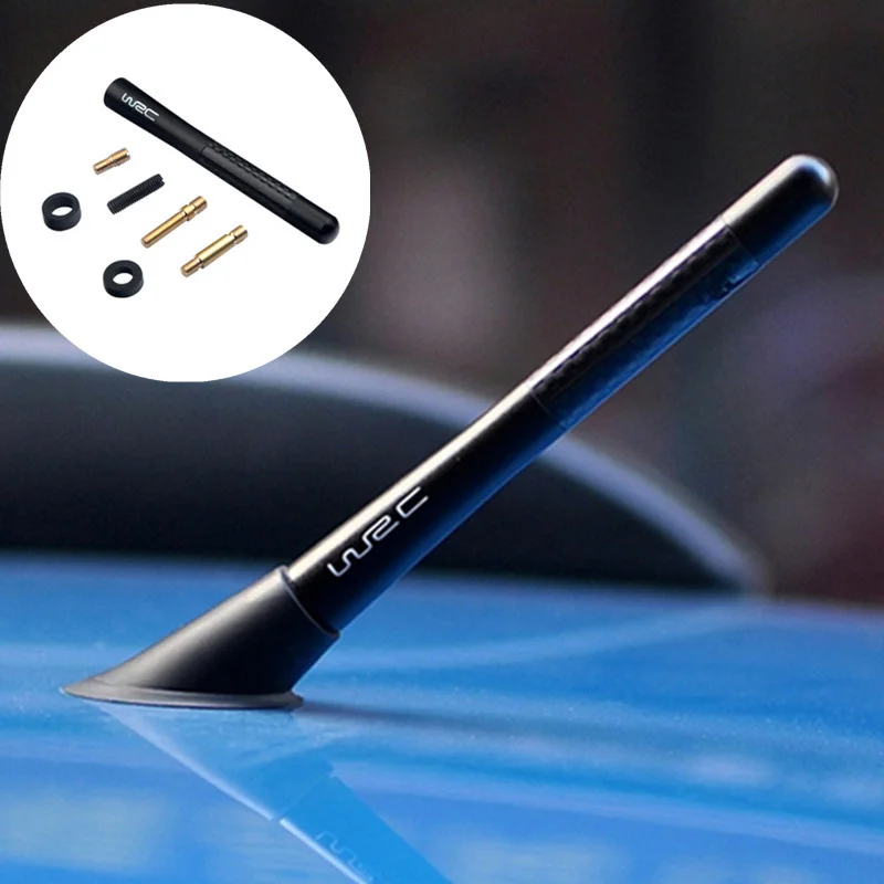 WRC Carbon Fiber Short Antenna Radio Antenna Fit Auto Accessories For