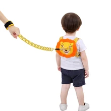 Детский рюкзак с защитой от потери, эластичная детская Тяговая веревка из искусственной стали, Детский пояс с защитой от потери, Детская веревка для малышей