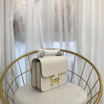 

Luxury high quality women PU leather square stewardess bag shoulder bag clutch bag h