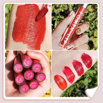 

FOMIX Velvet Matte Lip Glaze Lip Gloss Lip Tint Long-lasting Waterproof Ice Mist Lipsticks Lip Makeup Cosmetics TSLM2