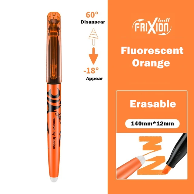 1Pcs Pilot Erasable Highlighters Pastel Markers Pen Hot Disappear Frixion Marker Liner Drawing Lettering Stationery F6250. 