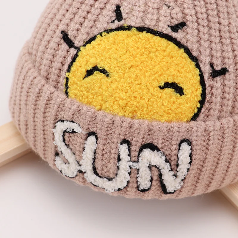 Cute Baby Beanies Knitted Infant Girls Boys Winter Warm Knit Hat Pointy Knotted Caps Hats for Babies Girls Toddler Beanie Soft