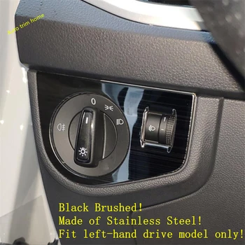 

Lapetus Front Head Lights Headlight Headlamp Adjustment Knob Cover Trim Fit For VW Volkswagen Polo 2019 2020 Auto Accessories