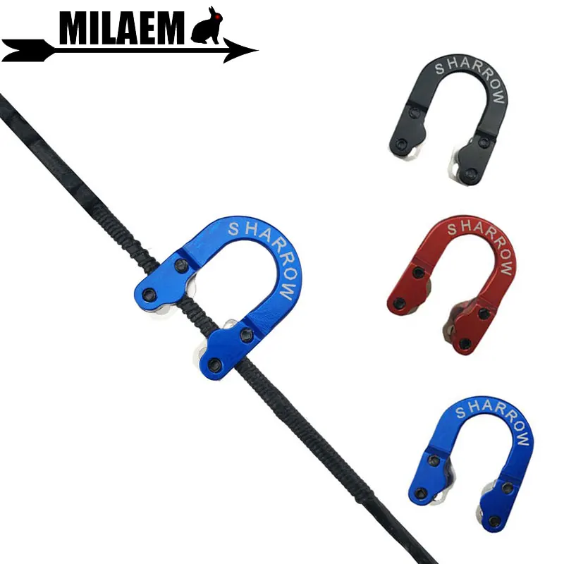 1pc Archery D Loop Compound bow Release Bow String Metal Archery D Loop