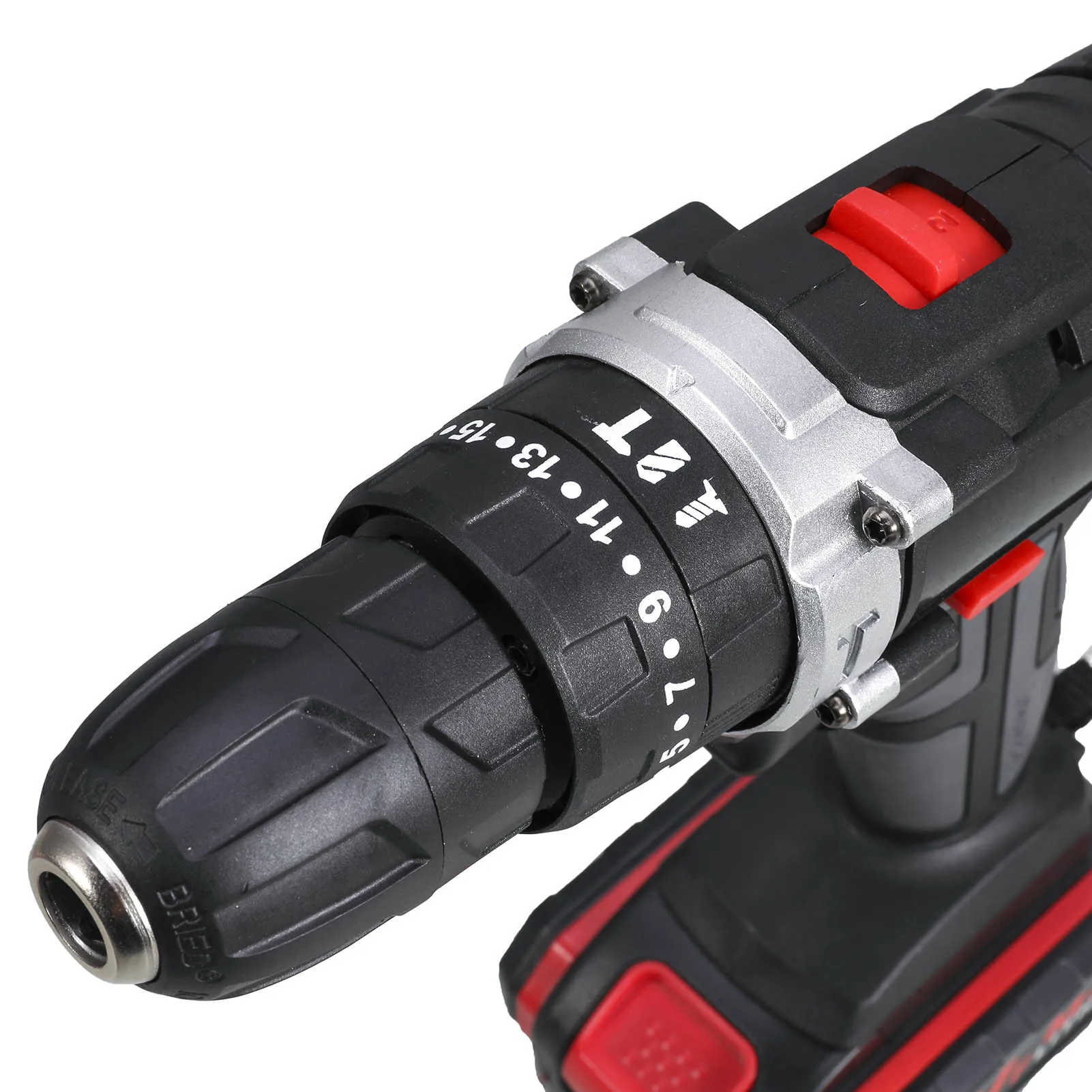 48V Electric Drill Impact Drill Cordless Screwdriver Wireless Power Driver Lithium Battery Wrench Wireless Electric Drill Set