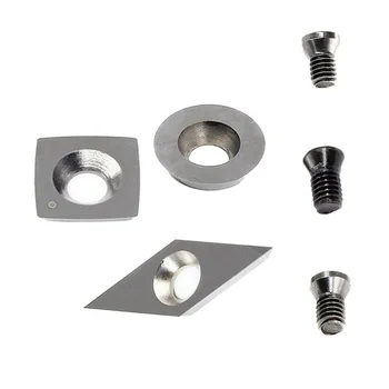 

Turning Carbide inserts End Milling Silver Indexable Workshop R6 round blade