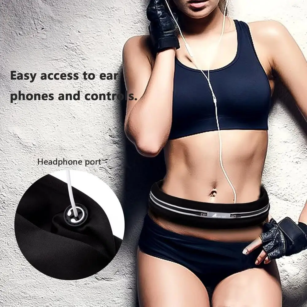 

Professional Running Waist Bag Waterproof Sports Belt Mobile Phone Case Men Women Hidden Gym Sports Bags Anti-theft Running Belt