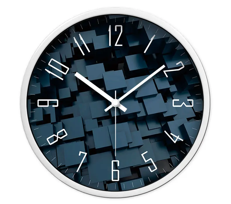 3d Large Wall Clock Living Room Creative Modern Kitchen Silent Wall Watch Mechanism Bathroom Clock Loft Reloj Cucu Decor SC317