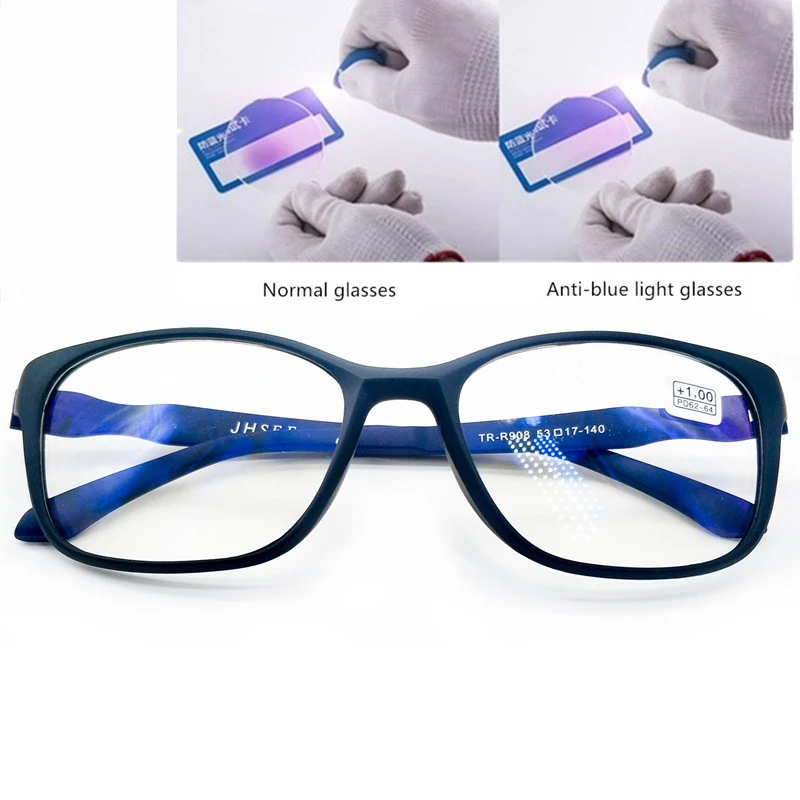 PANDER, гибкие очки для чтения, мужские, анти-синий светильник, очки, высокое качество, Tr90, Пресбиопия, очки, Анти-усталость, компьютерные очки
