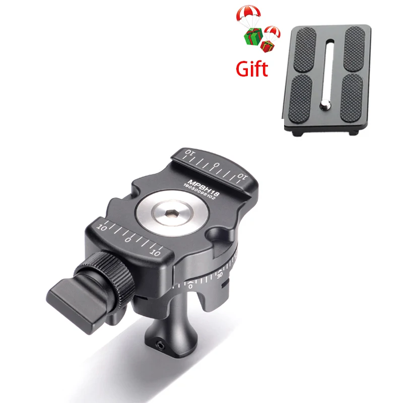Панорамная мини шаровая Головка штатив Стенд адаптер Quick Release Plate для GOPRO смартфон Nikon sony Canon DSLR камера