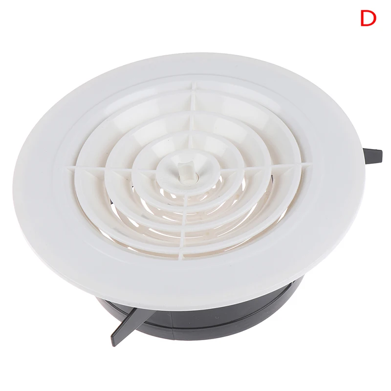 Лидер Продаж Круглая вентиляционная решетка крышка 3~ 8 ''Adjustable вентиляционные решетки сетки, устанавливаемое на вентиляционное отверстие в салоне автомобиля - Цвет: 150mm