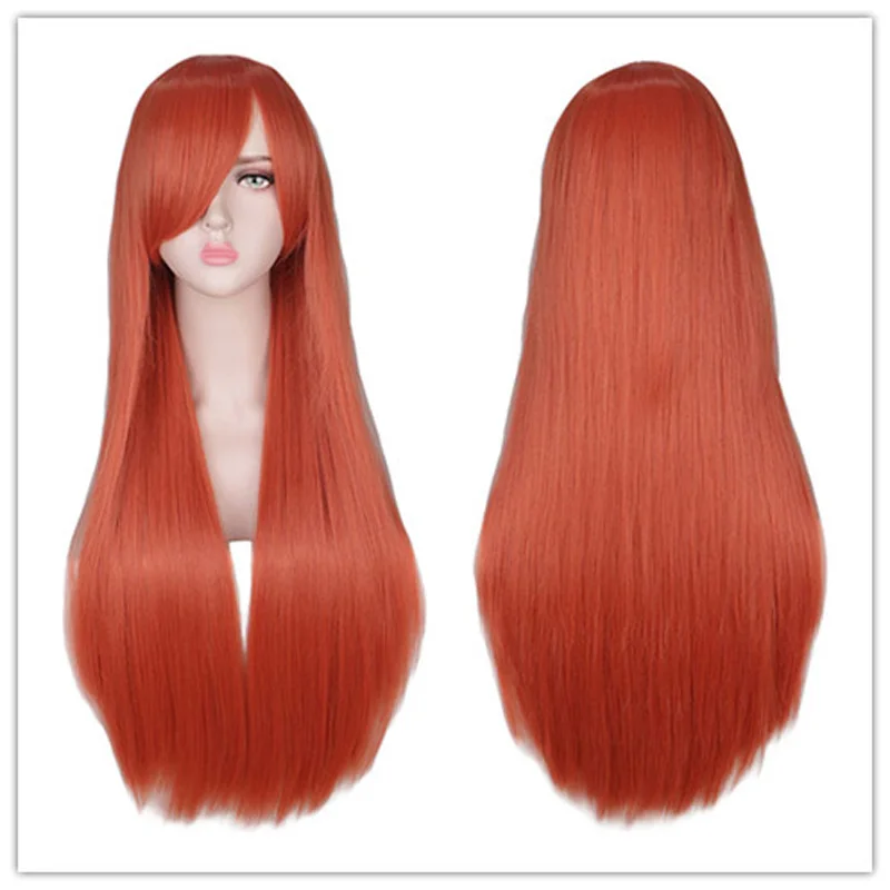 Long Staight Cosplay Wig Heat Resistant Synthetic Hair Hair Anime Party Wigs Women Cosplay Accessories +Free Wig Cap wonder woman costume