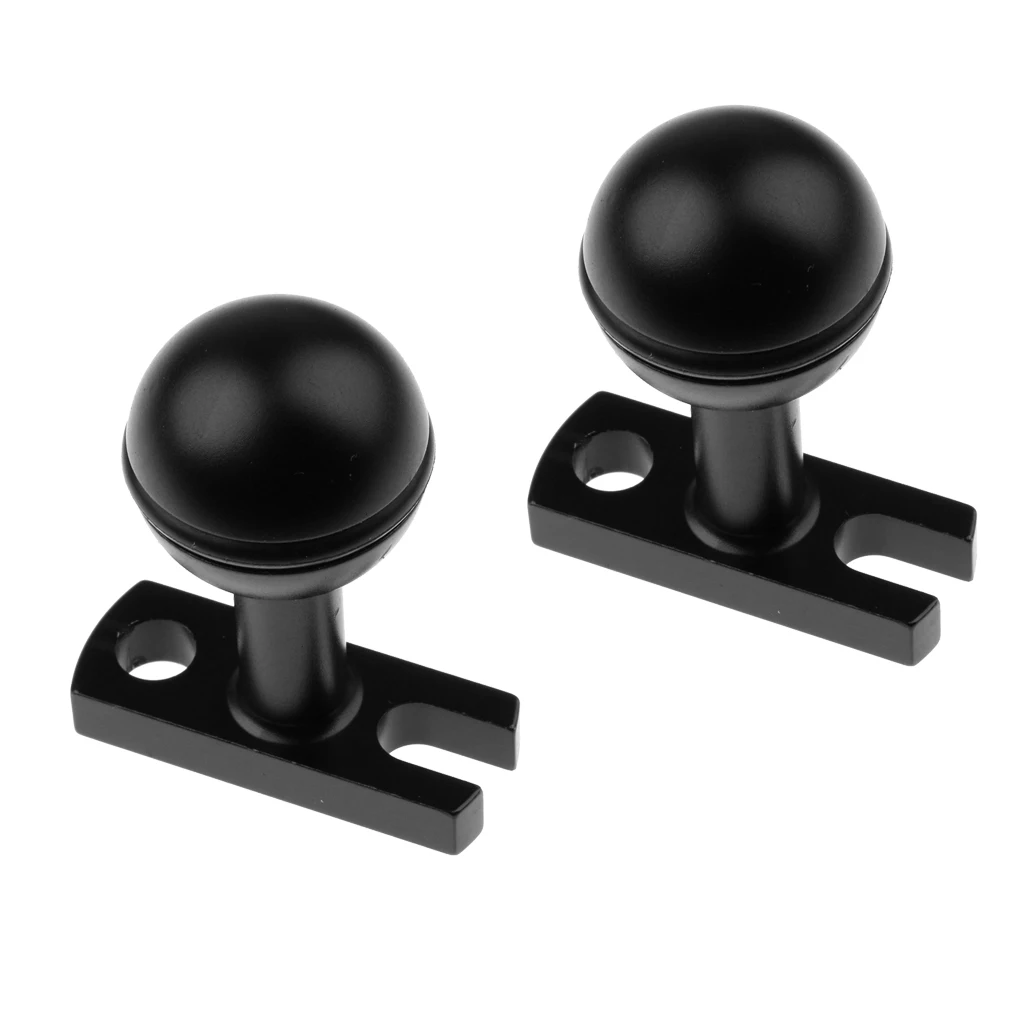 2Pcs Universal Ball Base Adapter Scuba Dive Underwater Photography Equipment