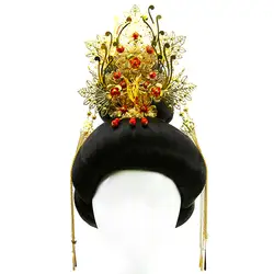 Японский косплей династии Тан волосы императрицы Набор красивая принцесса волосы продукты Древняя китайская Королева Косплей головные