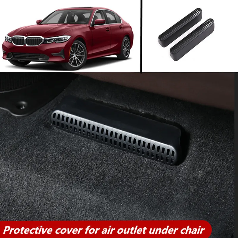 Stop Debris Abs Material Air Outlet Under The Chair Protective Cover For Bmw New 3 Series G20 2019 2020 2021 Accessories Interior Mouldings Aliexpress