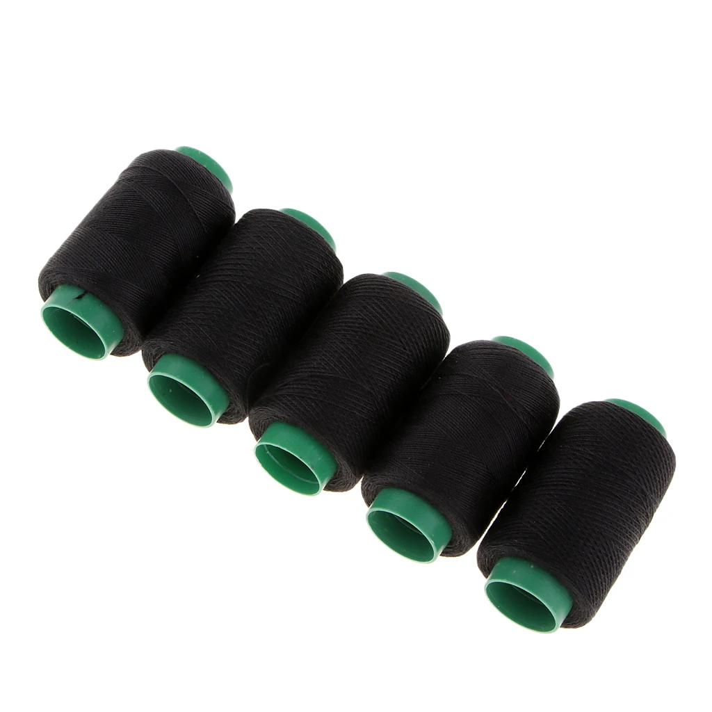 5Pcs Sewing Thread - 219 Yards Polyester Thread Sets Spools Thread for Sewing Machine Multi Use Hand Stitching Embroidery Thread