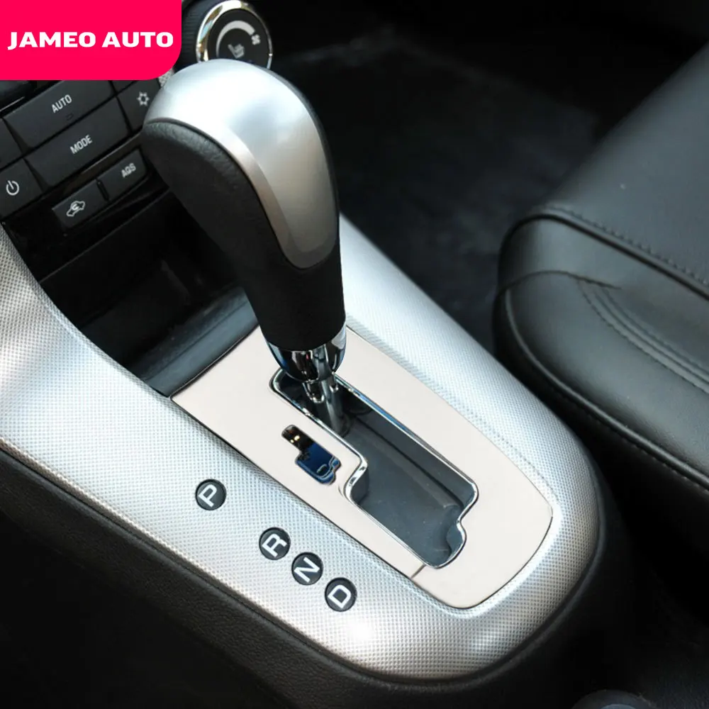 

Car Center Control Gear Shift Panel Decorative Cover Trim Fit for Chevrolet Cruze Sedan Hatchback 2009 - 2015 LHD AT Accessories