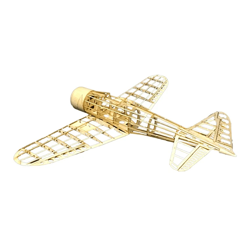 RC model mini A6M5 ZERO aircraft fighter KIT version 435mm Wingspan balsa wood laser cut DIY airplane unassembled parts