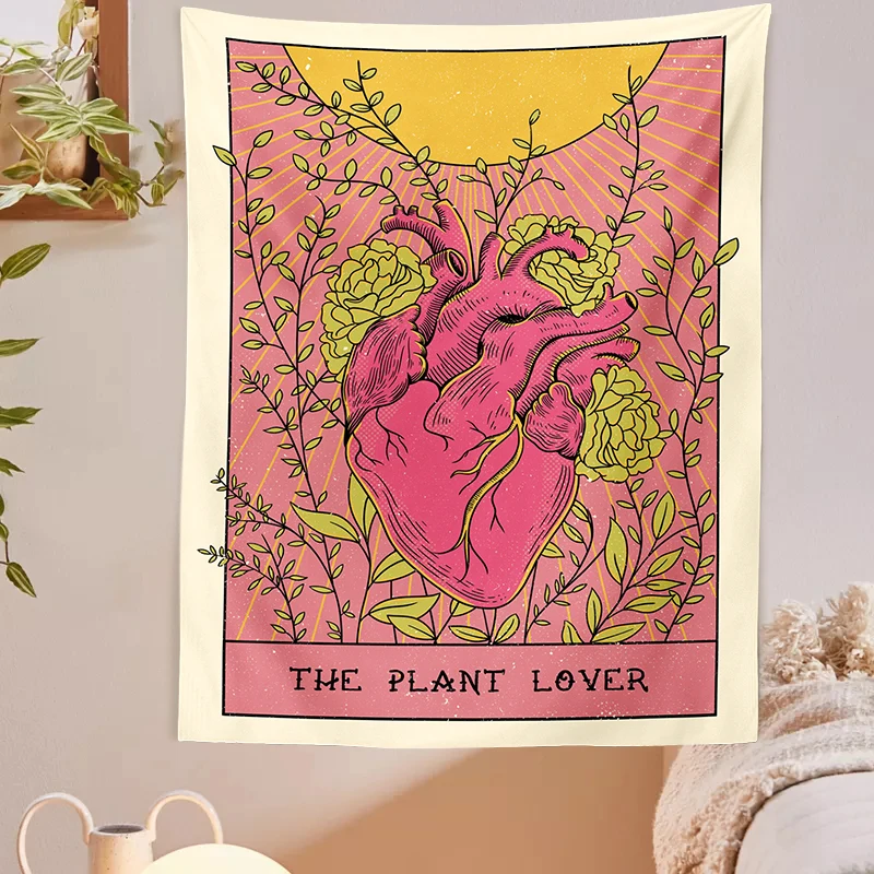 Tapestry Decorations Tarot Card Wall Hanging Bohemian Style