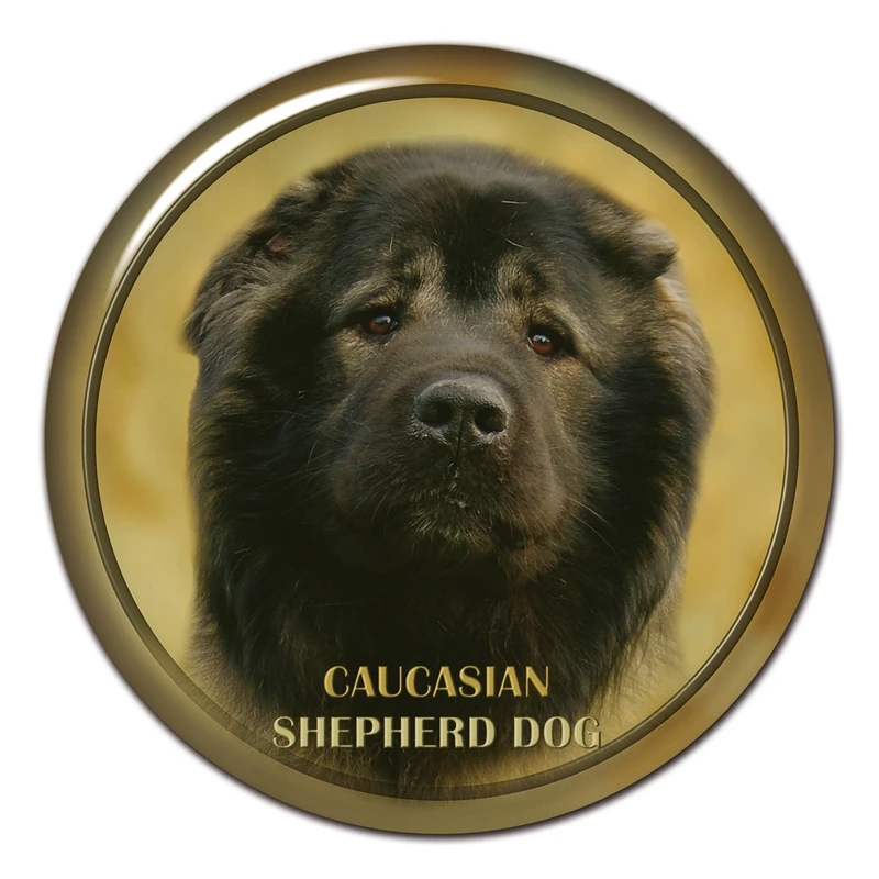 

S30495# 13CM/15CM/17CM PVC Decal Caucasian Shepherd Dog V1 Car Sticker Waterproof for Bumper Rear Window Laptop Toilet