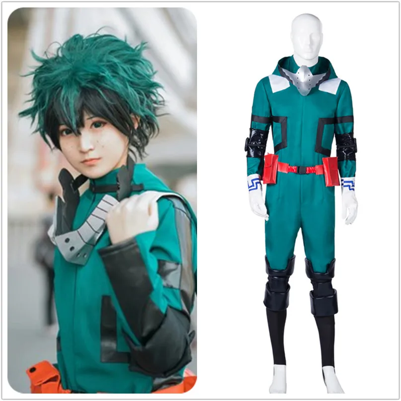 My Hero Academy Boku no Hero Academy Midoriya izku Deku Косплей Костюм пояс аксессуар комбинезон мужские костюмы для Хэллоуина для женщин