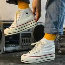 Модные кроссовки; женская парусиновая обувь; tenis feminino; удобная женская обувь; кроссовки на шнуровке; женская прогулочная обувь, увеличивающая рост; J2-64