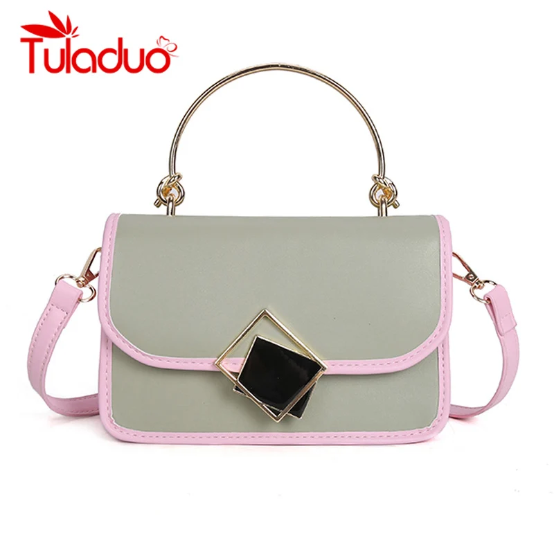 

Fashion Woman Shoulder Bag Leather Ladies Hand Bags Small Square Special Design Handbags Female Daily Messenger Bag Bolsos Mujer