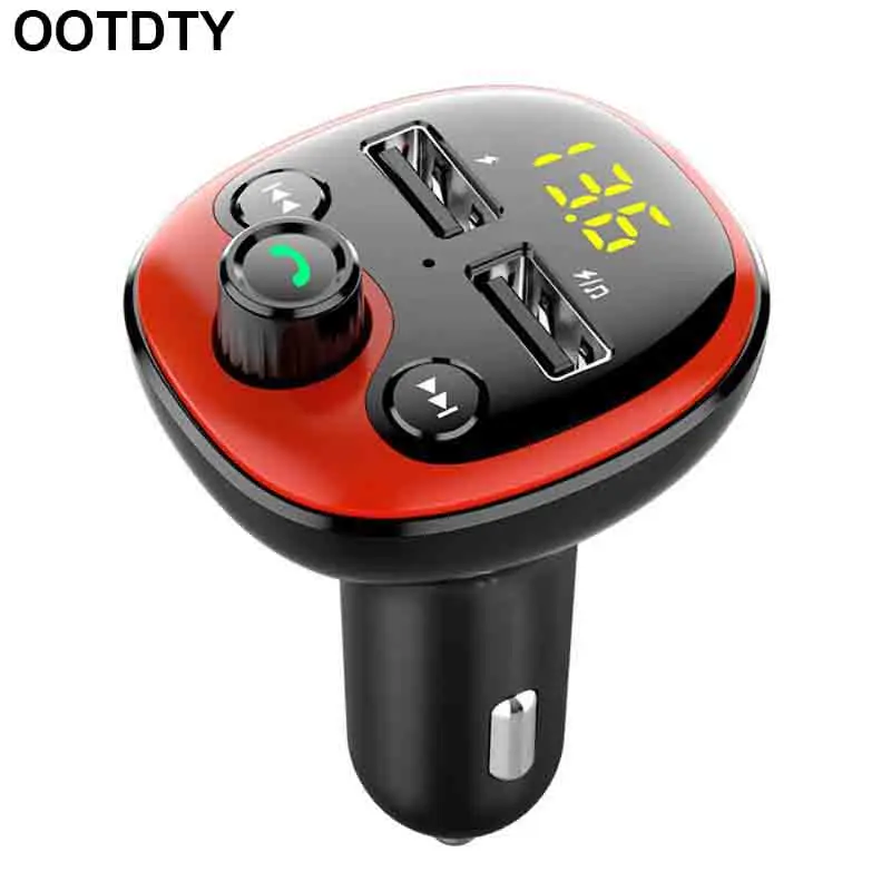 Автомобильный MP3 Bluetooth музыкальный плеер двойной USB3.1 телефон быстрое зарядное устройство U диск TF карта