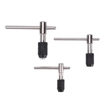 

T Bar Handle Ratchet Tap Wrench Convenient Labor Savingdiesel Fine Workmanship M3-M6 M5-M8 M6-M12 Holder for Tap Die Set