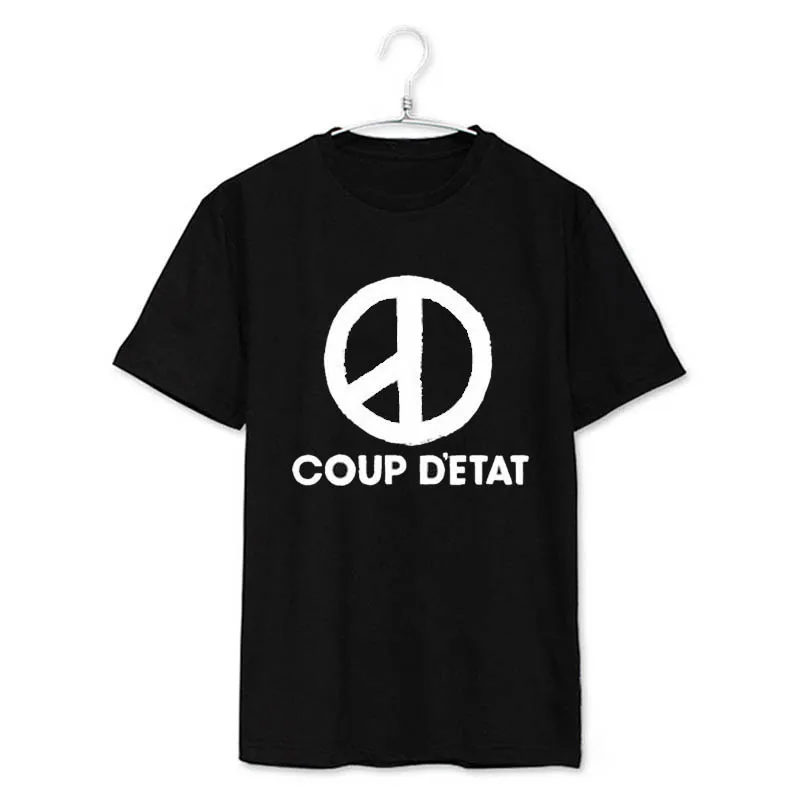 KPOP BIGBANG GD Coup Dɾtat Antiwar Album Shirts Повседневная хлопковая футболка футболки с